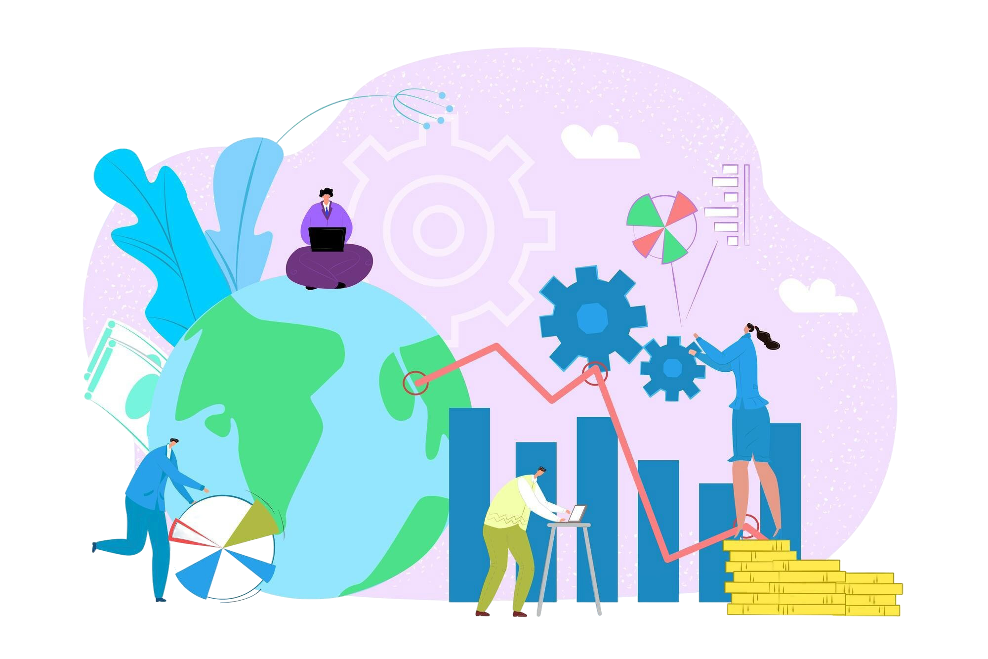 Investor tracking equity, mutual funds and crypto portfolio