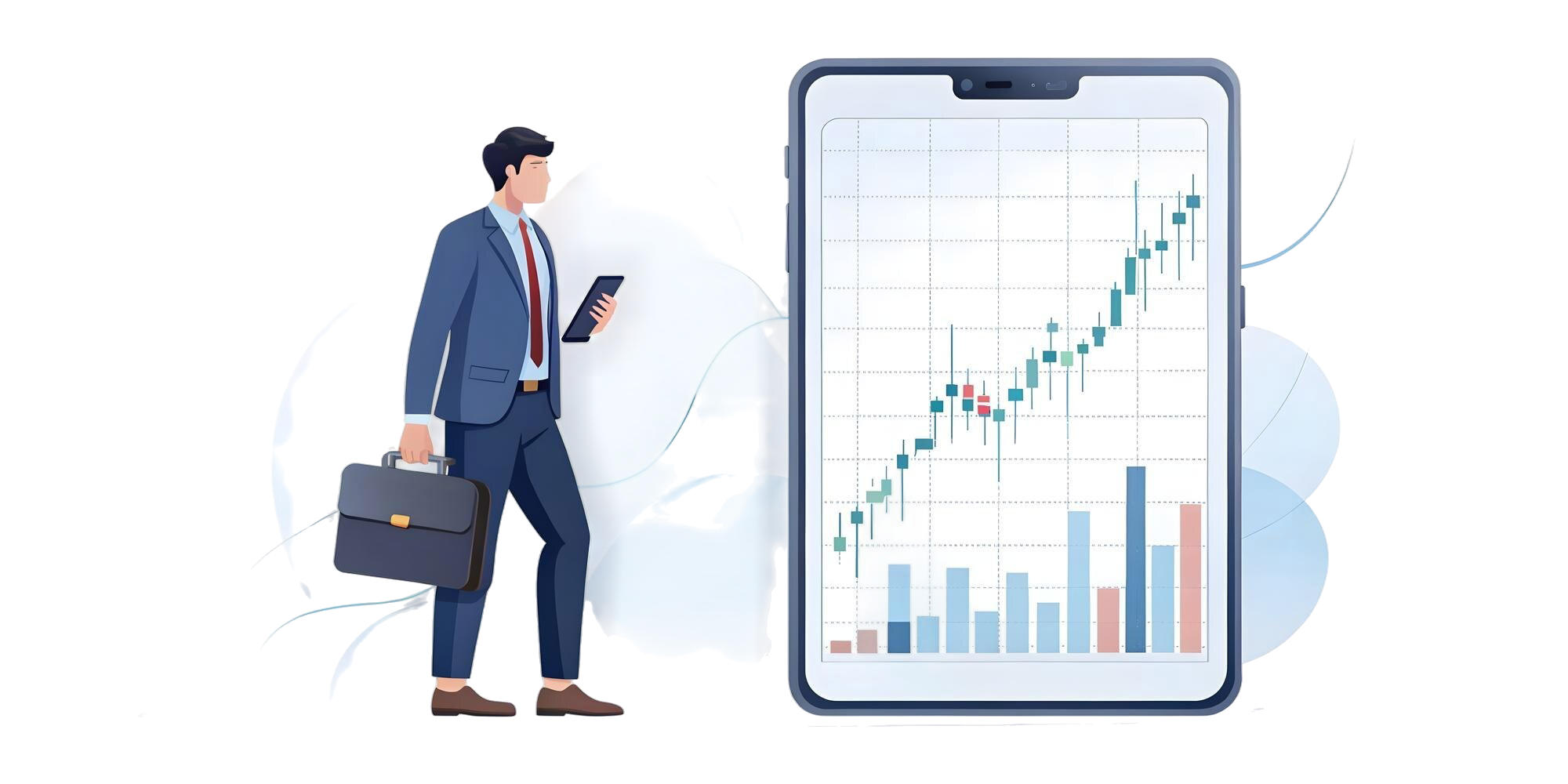 Professional reviewing RSU vesting chart on screen